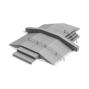 Création de skatepark sur-mesure en modules préfabriqués Création de skatepark sur-mesure en modules préfabriqués
