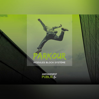 Catalogue de présentation des modules de parkour block systeme