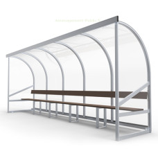 Banc de touche monobloc 10 Places