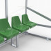 Abri de touche monobloc 6 sièges baquet 