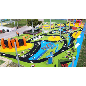 La création de gazon synthétique à thème sur mesure