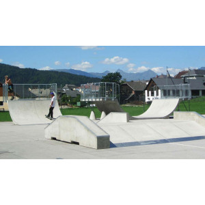 Pose et installation des skateparks modulaires