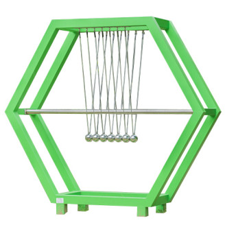 Pendule de Newton pour aires de jeux extérieures