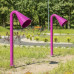 Tubes acoustiques pour aires de jeux extérieurs