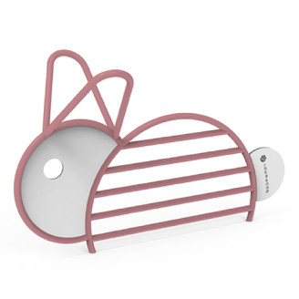 Cadre acier en forme de Lapin pour aires de jeux