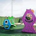 Structure multi-activités pour aires de jeux sur le thème des monstres
