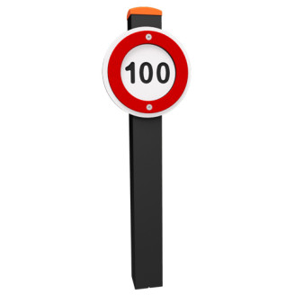 Panneau de circulation Vitesse maximale pour circuits et parcours enfants