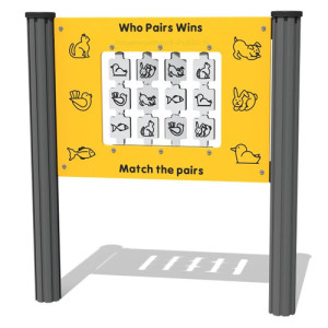 Panneau d'éveil Jeu de paires