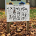 Labyrinthe de Puppy Panneau d’éveil labyrinthe pour aire de jeux