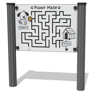 Labyrinthe de Puppy Panneau d’éveil labyrinthe pour aire de jeux