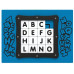 Jeu de taquin puzzle Alphabet Puzzle coulissant des lettres de l'alphabet pour aire de jeux extérieure