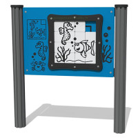 Panneau de jeu Puzzle Poissons