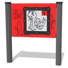 Panneau de jeu Puzzle Serpent