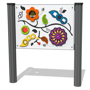 Jeu sensoriel Panneau Floral