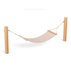 Hamac en bois de robinier