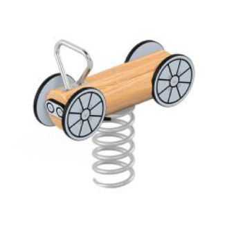 Jeu sur ressort Voiture pour aires de jeux extérieurs