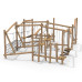 Parcours obstacles en bois de robinier