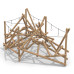 Structure de jeux extérieurs en bois de robinier