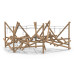 Structure de jeux extérieurs en bois de robinier