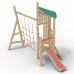 Structure pour aires de jeux extérieurs en bois de robinier