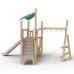 Structure pour aires de jeux extérieurs en bois de robinier