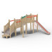 Structure de jeux extérieurs en bois de robinier
