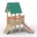 Structure de jeux extérieurs en bois de robinier