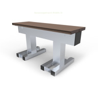 Banc de touche extérieur 2 places