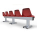 Banc de touche avec 5 sièges pour installations sportives