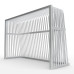 Cage de but handall anti-vadalisme en aluminium