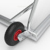 Cage de foot en aluminium avec roulettes