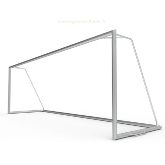 Cage de foot à 11 transportable en aluminium But de foot à 11 en aluminium soudé
