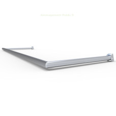 Cadre de relevage de filet de but 3m