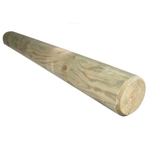 Rondin de bois pour réaliser des entourages