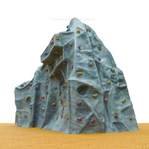 Bloc d'escalade artificiel Delta