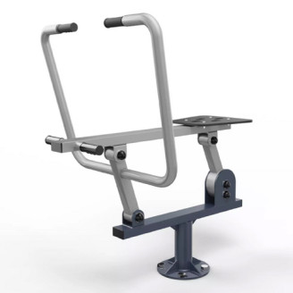 Équipement de fitness Rameur pour aménagements extérieurs