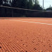 Terrain de tennis en dalles de revêtement polypropylène