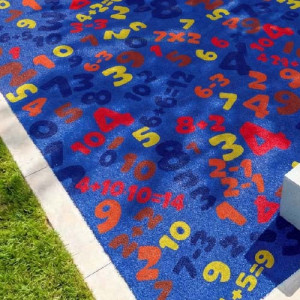 Gazon à thème Chiffres