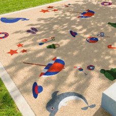 Gazon à thème Plage