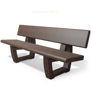 Banc Gauja plastique recyclé