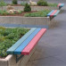 Lattes de banc en plastique recyclé Lattes pour bancs publics en plastique recyclé de différentes couleurs