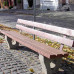 Lattes de banc en plastique recyclé Lattes pour bancs publics en plastique recyclé de différentes couleurs