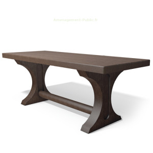 Table Lika plastique recyclé