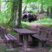 Table d'extérieur Oulanka en plastique recyclé Table en plastique recyclé pour aménagement public