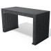Table d'extérieur Sagano en plastique recyclé Table en plastique recyclé pour aménagement public