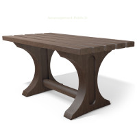 Table Tiveden plastique recyclé