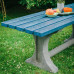 Table d'extérieur Tiveden en plastique recyclé Table en plastique recyclé pour aménagement public