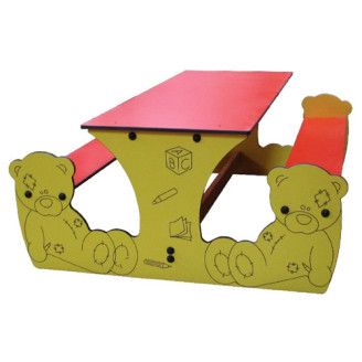 Table pique nique monobloc petite enfance