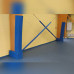 Feuilles de mousse antichoc pour installations sportives
