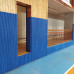 Feuilles de mousse antichoc pour installations sportives